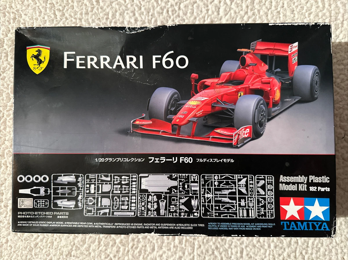 TAMIYA 1/20 Grand Prix Collection Ferrari F60 Plastic Model kit 