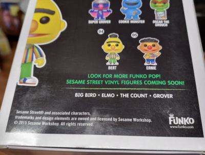Funko Pop! Rue Sésame : Bert n° 04 Flocked Barnes & Noble