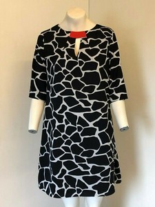 little mistress black and white dress