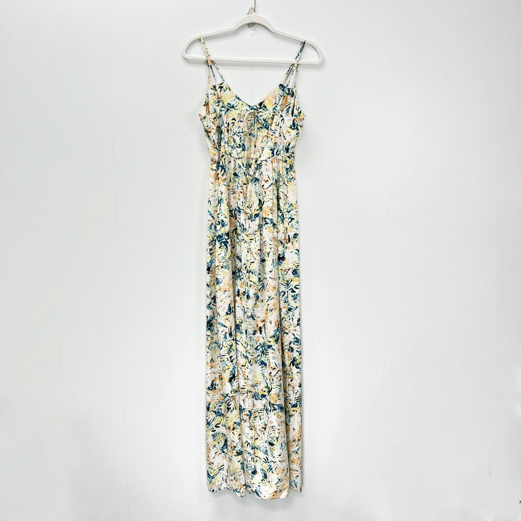 Parker Women’s Size XS Kisa 100% Silk Sleeveless Maxi Dress Floral Elegant