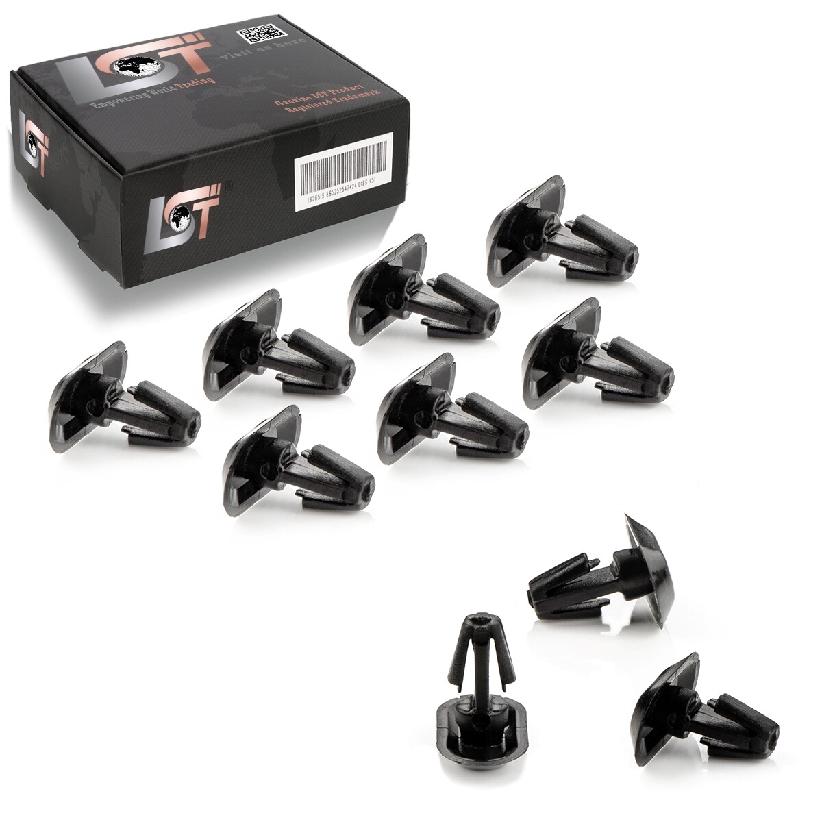 10x Door Seal Fastening Clips for CITROEN PEUGEOT FIAT LANCIA