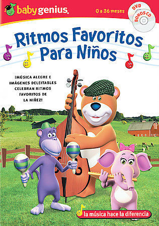 Baby Genius: Ritmos Favoritos Para Ninos - DVD - Very Good