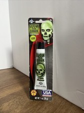 Glow In Dark Makeup Color Green Glow Water Washable Halloween Costume 1oz