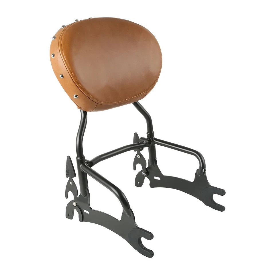 12" Backrest Sissy Bar Fit For Indian Chief Vintage 2014-2018 Dark Horse 2016-18 - Image 2 of 4