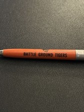 Vintage Ballpoint Pen BATTLE GROUND TIGERS High School Battle Ground, Washington