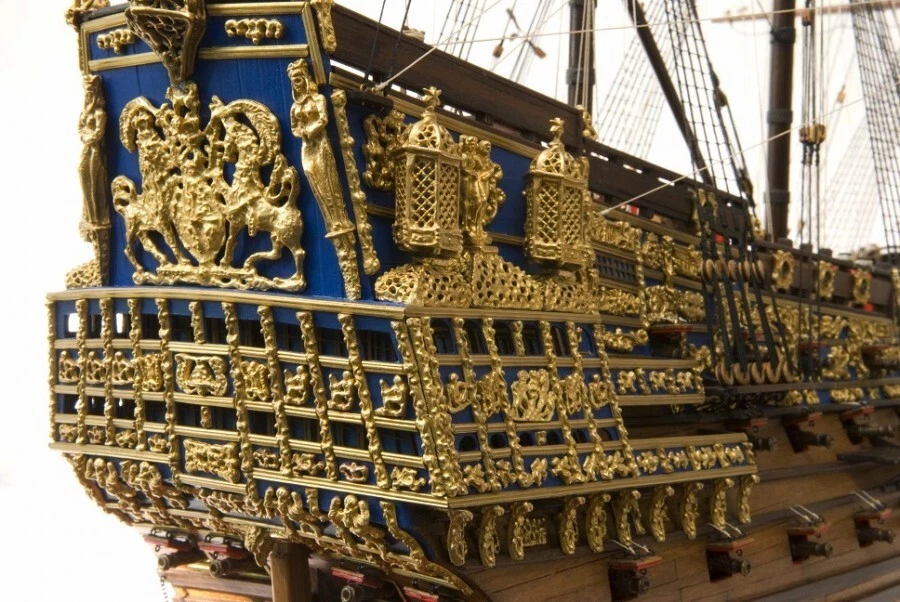 Mantua Model Sovereign of the Seas - Sovrana dei Mari art. 787 kit scala 1:78 - Immagine 4 di 4