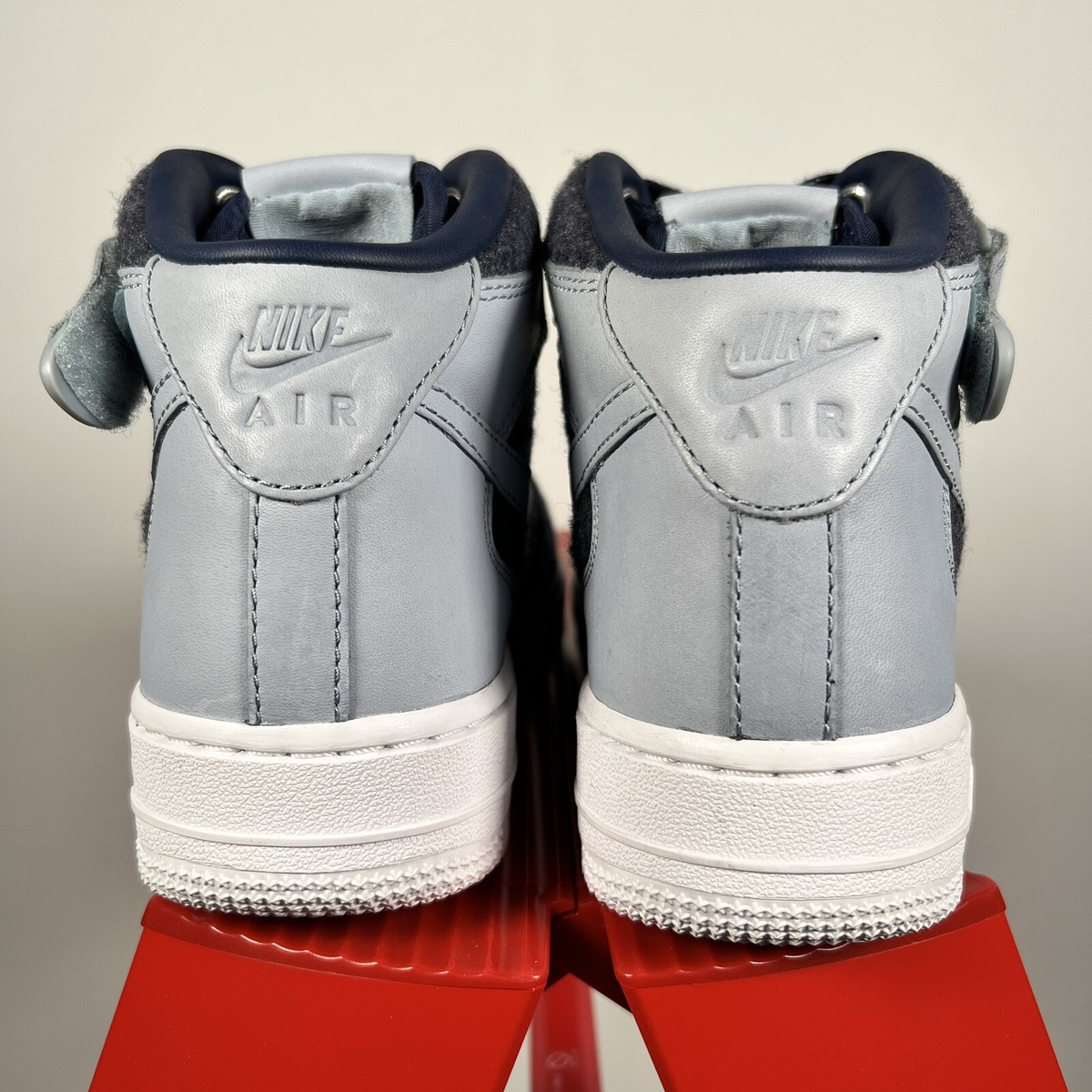 Nike Air Force 1 Mid '07 Leather PRM Midnight Navy (857666-400
