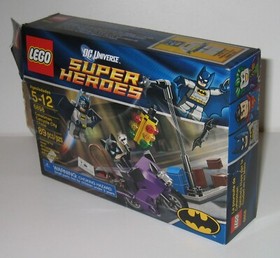 6858 LEGO Batman Catwoman Catcycle Chase 100% Complete box Instructions EX COND