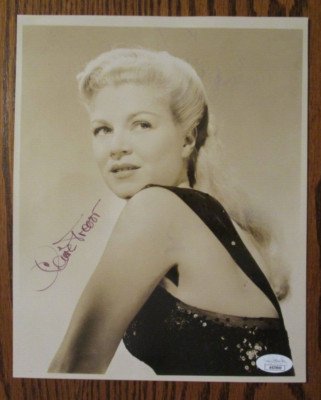 VINTAGE CLAIRE TREVOR Auto Signed Photo ACADEMY AWARD WINNER COA JSA ...