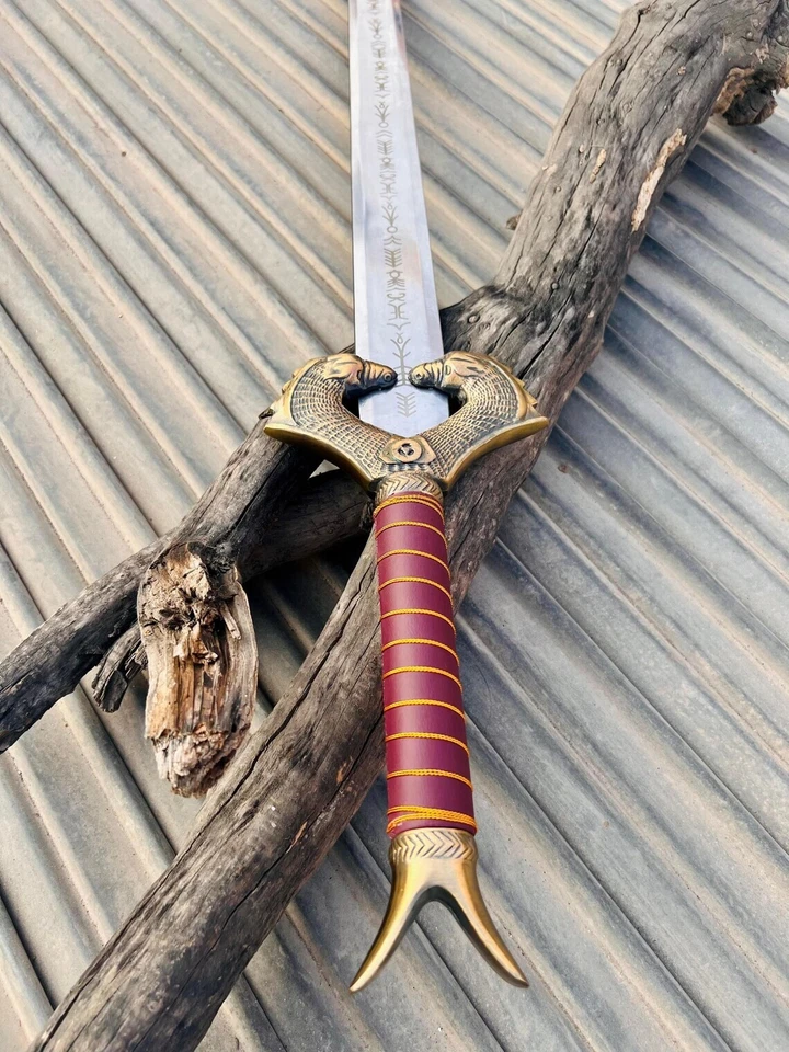 Wonder Woman God Killer Sword ,Carbon Steel Blade with Leather -Wrapped Handle - image 3 of 4