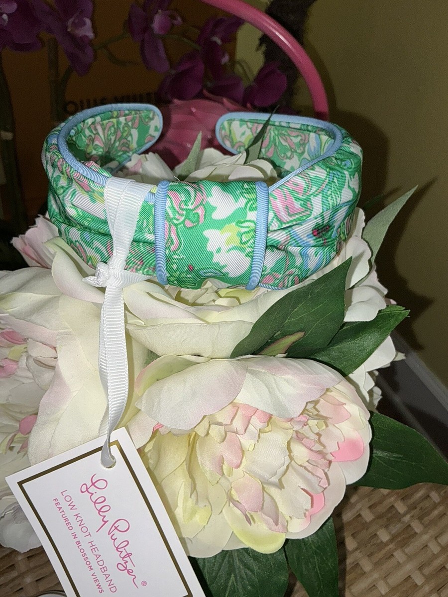 Lilly Pulitzer NWT Low Knot Headband Blossom Views | eBay display picture 3