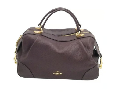 ♡このはん♡ Coach Oxblood Classic Lane 69621 Crossbody/Satchel | eBay