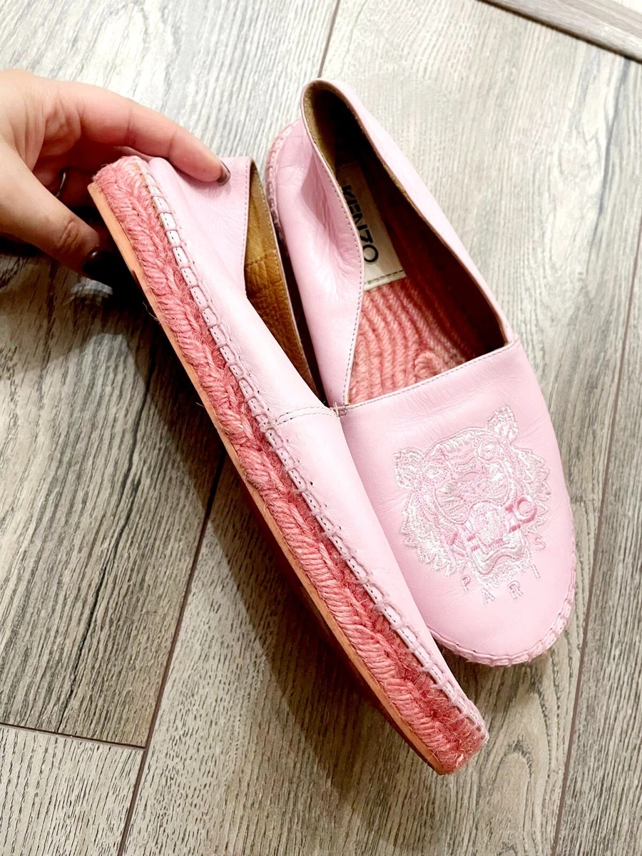 Kenzo best sale leather espadrilles