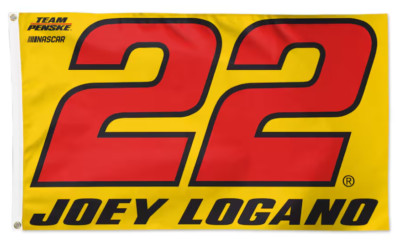 Joey Logano #22 Nascar Car Racing 3x5 FT Team Flag Wall Decore Banner