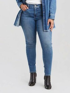 LEVI'S Plus Size 24L, 26L Piper Peak Shaping Super Skinny Jeans NWT | eBay