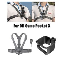 For DJI Osmo Pocket 3 Camera Chest Strap Fixed Frame Holder Parkour Travel