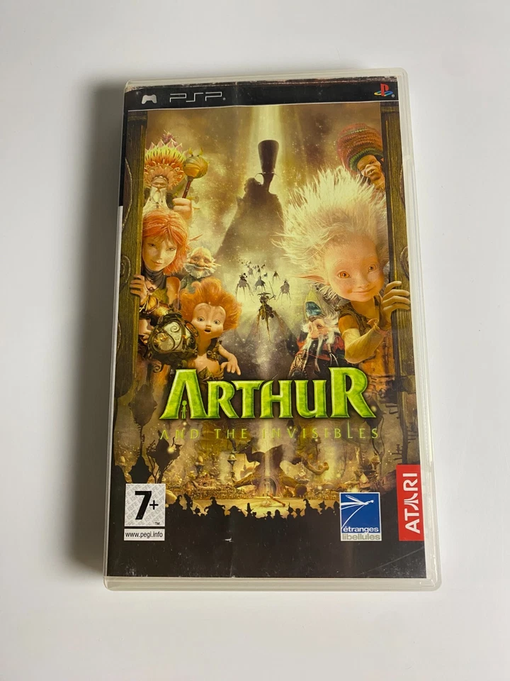 Arthur and the Invisibles - PSP *Black Case* Complete in Box - Tested - Image 2 of 4