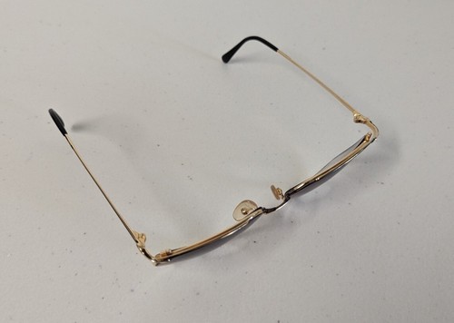 CHRISTIAN DIOR 2861 49 Japan Gold Eyeglass Frames Only Frame 55–14-135 - Picture 2 of 7