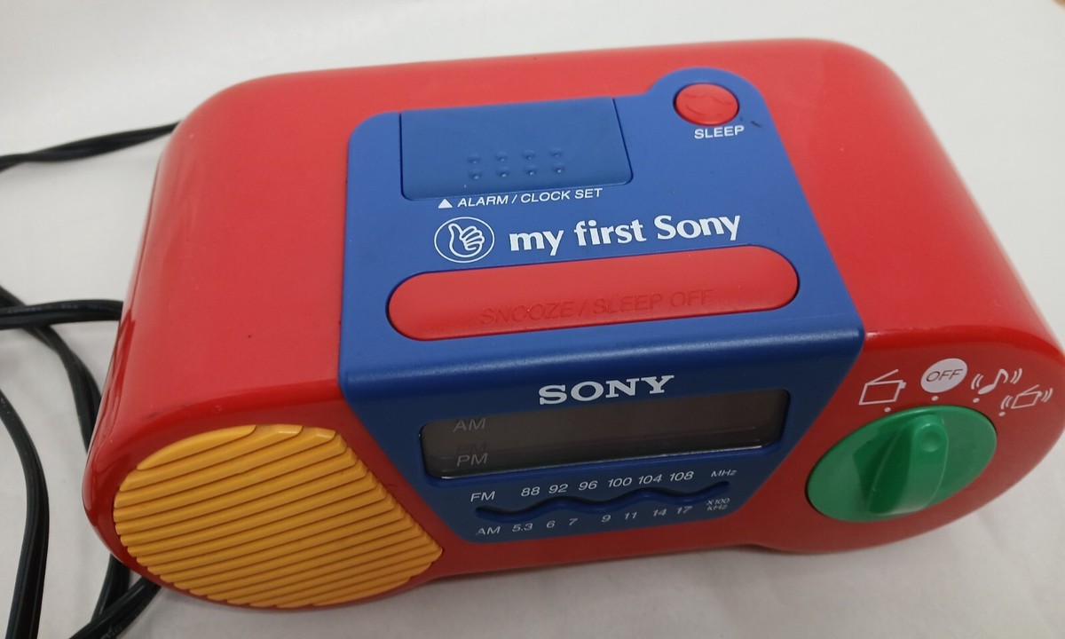 ラジオ・コンポ my first sony ICF-C6000 clock radio Sony ICF-C6000 