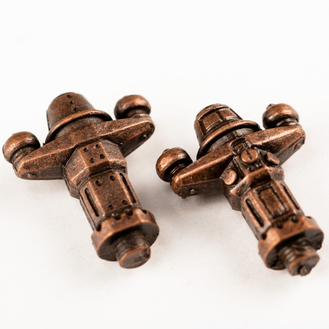 Amati AM4813 Chiesuole in metallo altezza 22 mm (10 pz) modellismo foto 4