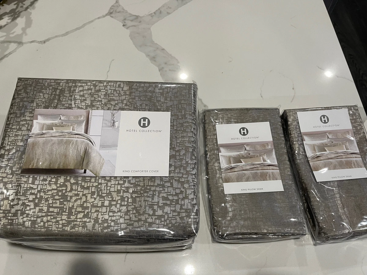 Hotel Collection Terra King Duvet Cover 4Shams Pillow 1205