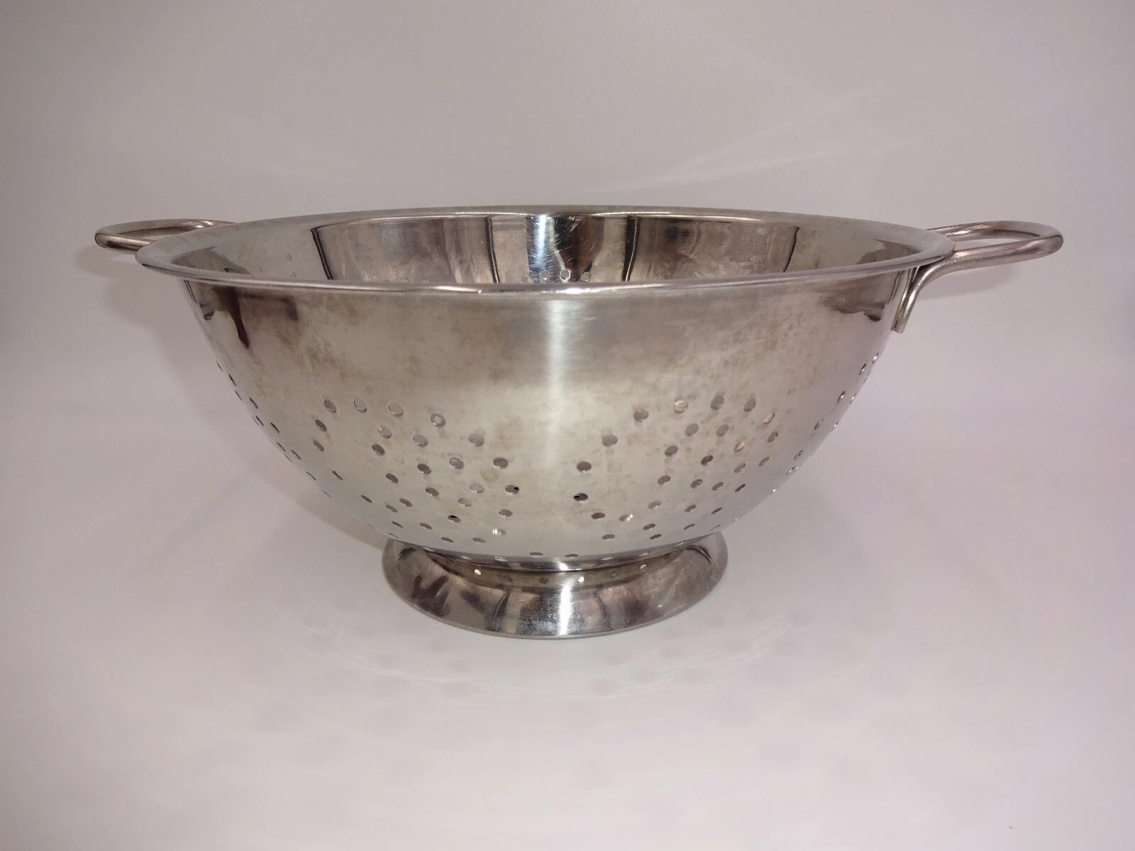 Large Innova 18-10 Stainless Steel Footed Food Strainer Colander Handles Korea
Opens in a new window