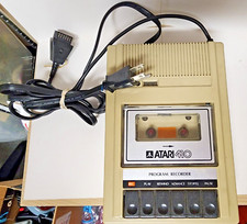Vintage Atari 410 Program Recorder Cassette Player For Parts or Repair Untested