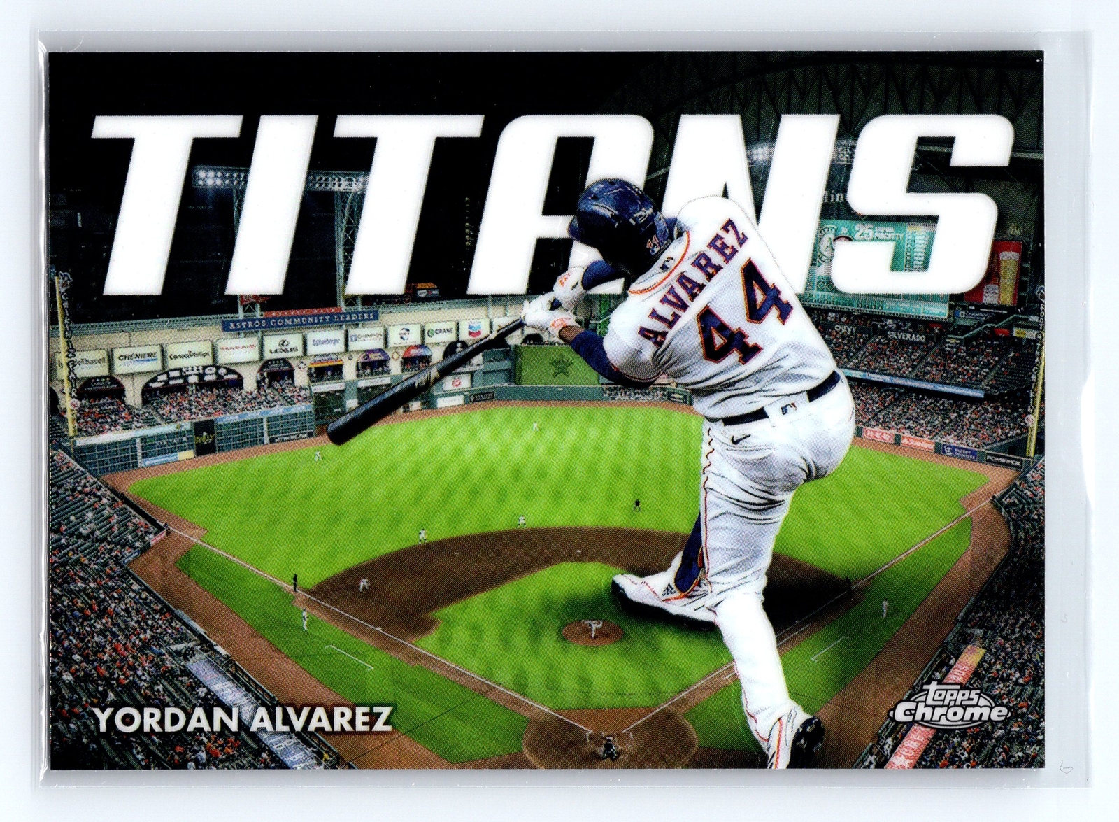 2023 Topps Chrome #CT-9 Yordan Alvarez Titans