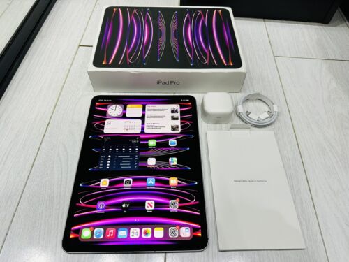 Apple iPad Pro 4th Gen 11" 2022 M2 128GB Space Grey WiFi & Cellular 5G Unlocked - Picture 3 of 4