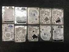 Lot of 10 500GB SATA 2.5" WD Seagate Hitachi Laptop Hard Drive HD HDD