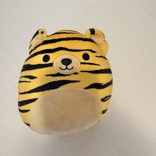 Squishmallows Tina The Tiger 8 inch Plush Toy - SQ20-8AST yellow black stripe