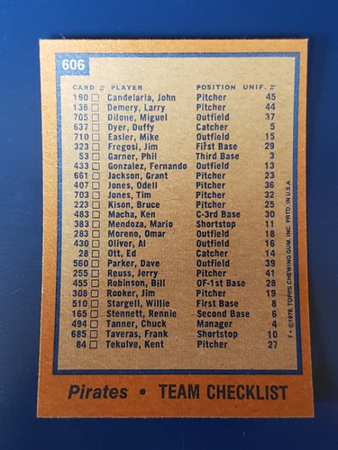 Tarjetas de béisbol Topps 1978 completa tu conjunto que elijas #529-630 - Imagen 149 de 195