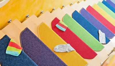 Stufenmatten Tretford Naturfaser pflegeleicht mit Trittschaldaemmung 67 Variante