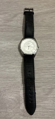 Esprit Damen-Armbanduhr Lacey Analog Quarz Leder Silber