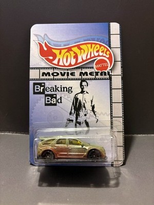 Custom HotWheels ''PONTIAC AZTEK'' and package of  ''Movie Metal''   BREAKING BAD