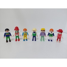 Playmobil Child Figures Lot of 7 Vintage 1990...