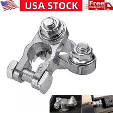 2PCS Truck RV Car Battery Connector Terminal Clamp Car Battery Terminal Adapter