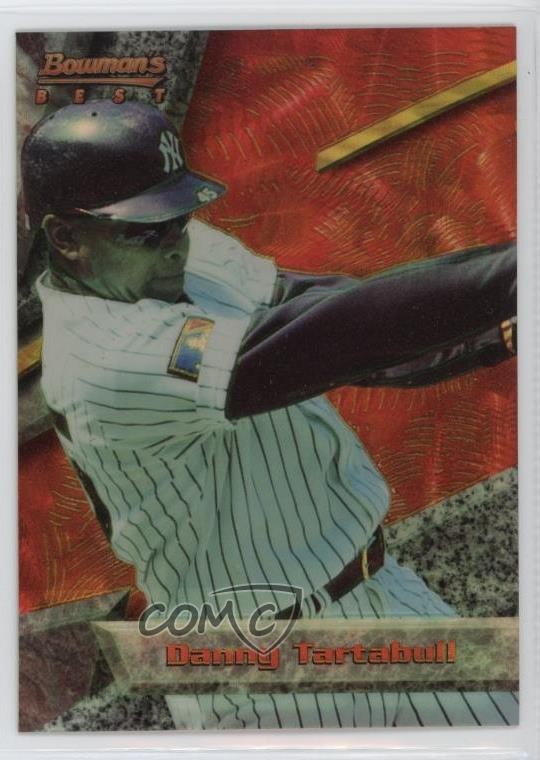 1994 Bowman's Best Red Refractor Danny Tartabull #18 6m1