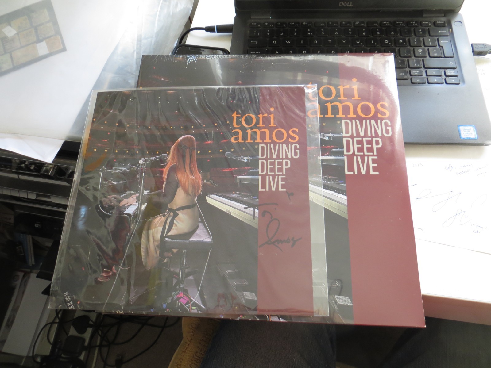 Tori Amos Diving Deep Live Includes Signed Art Card MINT NEW
