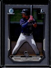 2026 Bowman Roldy Brito Chrome 1st Prospect #BCP-21 Rockies
