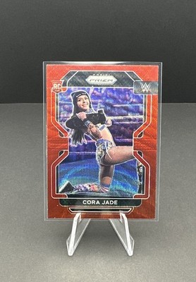 2022 Panini Prizm WWE - Cora Jade #188 Ruby Wave Prizm (RC)