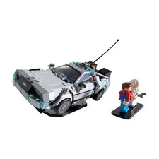 Display Stand Compatible with Lego 77256 - Time Machine from Back to the Future