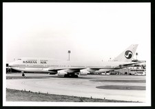 Fotografie Flugzeug Boeing 747 Jumbojet, Passagierflugzeug der Korean Air, Kenn