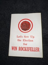 Vintage Politial Sewing Needles - Winthrop Rockefeller  Campaign