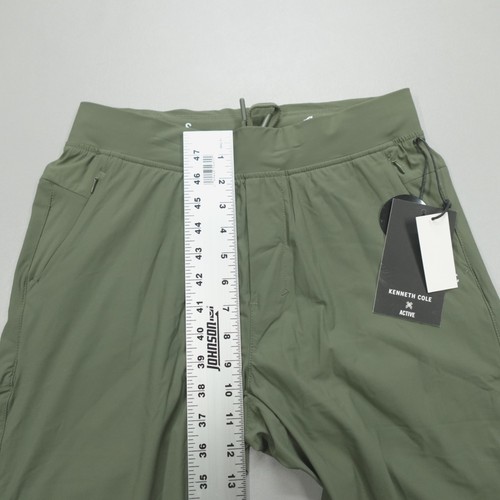 Kenneth Cole Active Tech Jogger Ankle Zip DWR Lightweight Reflective Olive - Afbeelding 8 van 18