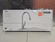 Kohler Trove One Handle Pull Down Spray Kitchen Faucet Stainless Steel R33300-CP