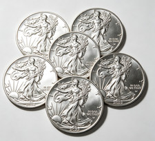 2022 Lot of 5 U.S .999 -1- 0 Z American Eagle C.0.i.n