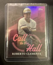 2025 Topps Series 1 Call To The Hall Roberto Clemente #CTH-20 Pink Holo Foil SP