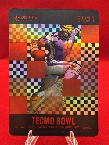 2026 Bo Jackson Battle Arena Tecmo Bowl J-Jetts Big Pixel Battlefoil #BP746 *16