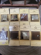 8 Assorted Concord MINIATURE metal tools & lunch box NOS